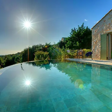 Skala Sleeps 4 Pool Air Con Wifi 빌라